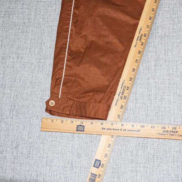 Tombolo Men's 2XL Traveler Pants in Brown drawstring - Picture 10 of 10